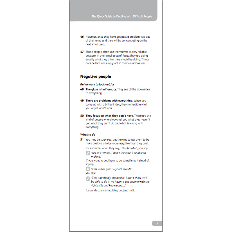 Quick Guide to Dealing With Difficult People 4 Quick Guide to Dealing With Difficult People