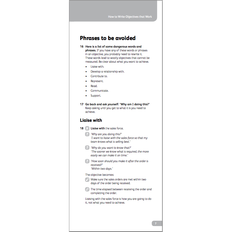 How to Write Objectives that Work 3 How to Write Objectives that Work